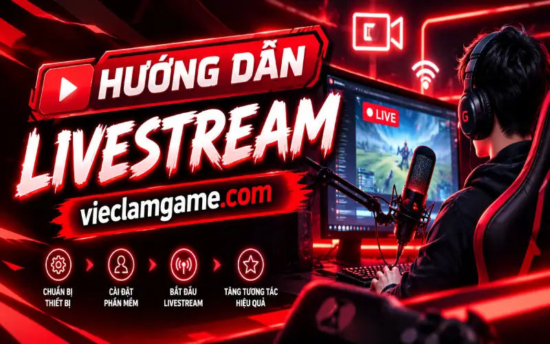 Hướng Dẫn Livestream Chuyên Nghiệp Từ A Đến Z